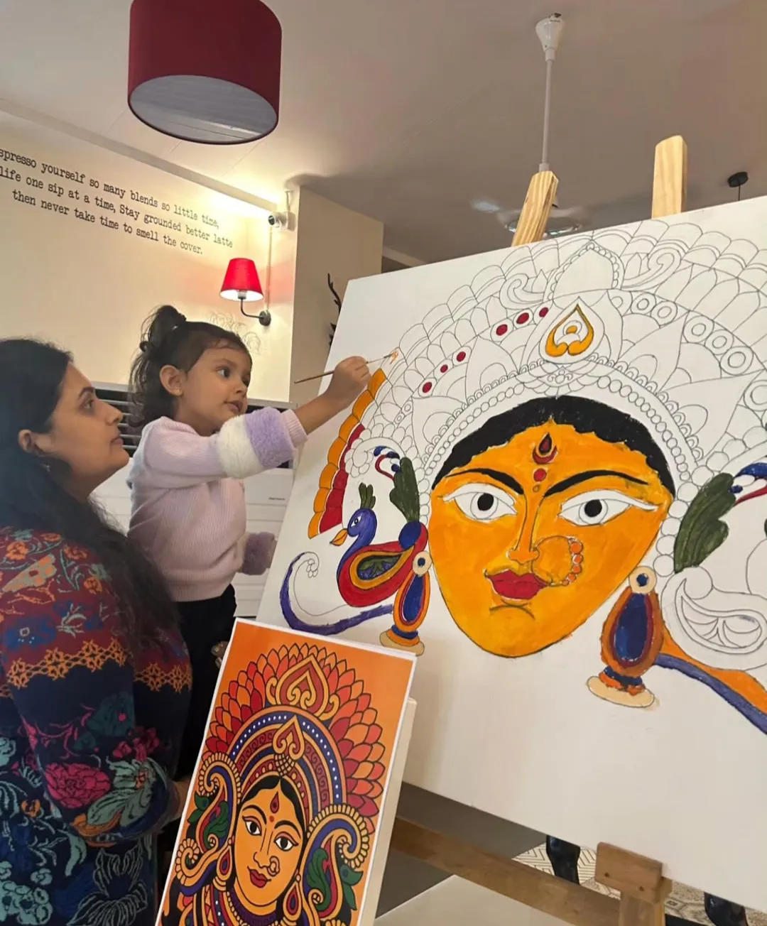 Neon Paint & Sip: Glow in the Dark Art